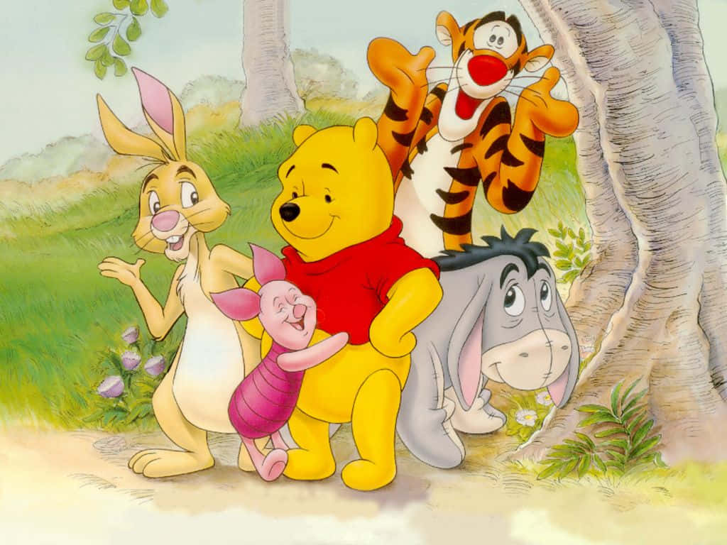 Get Lost In The Hundred Acre Woods Background