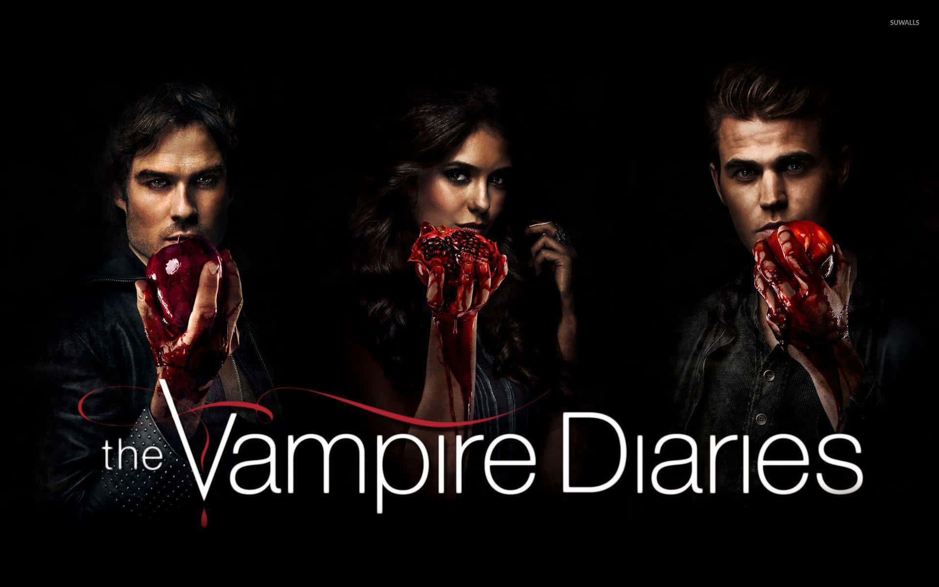 Get Lost In The Mystic World Of The Vampire Diaries Background