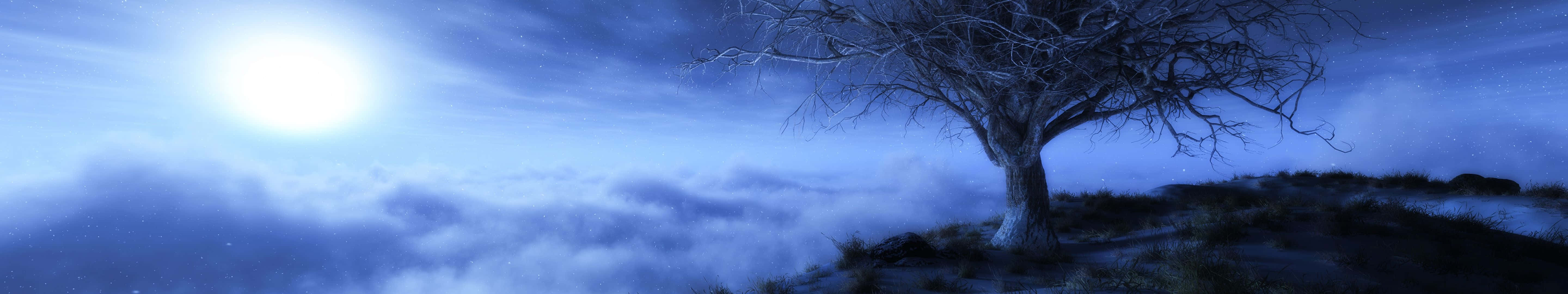 Get Lost In The Vibrant Colors Of This Stunning 5760 X 1080 4k Wallpaper! Background