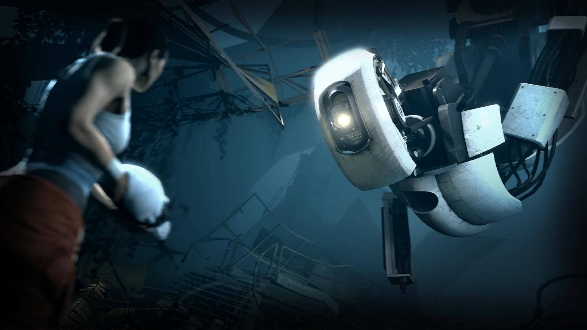 Get Lost In The World Of Aperture Science With Portal 2 Background