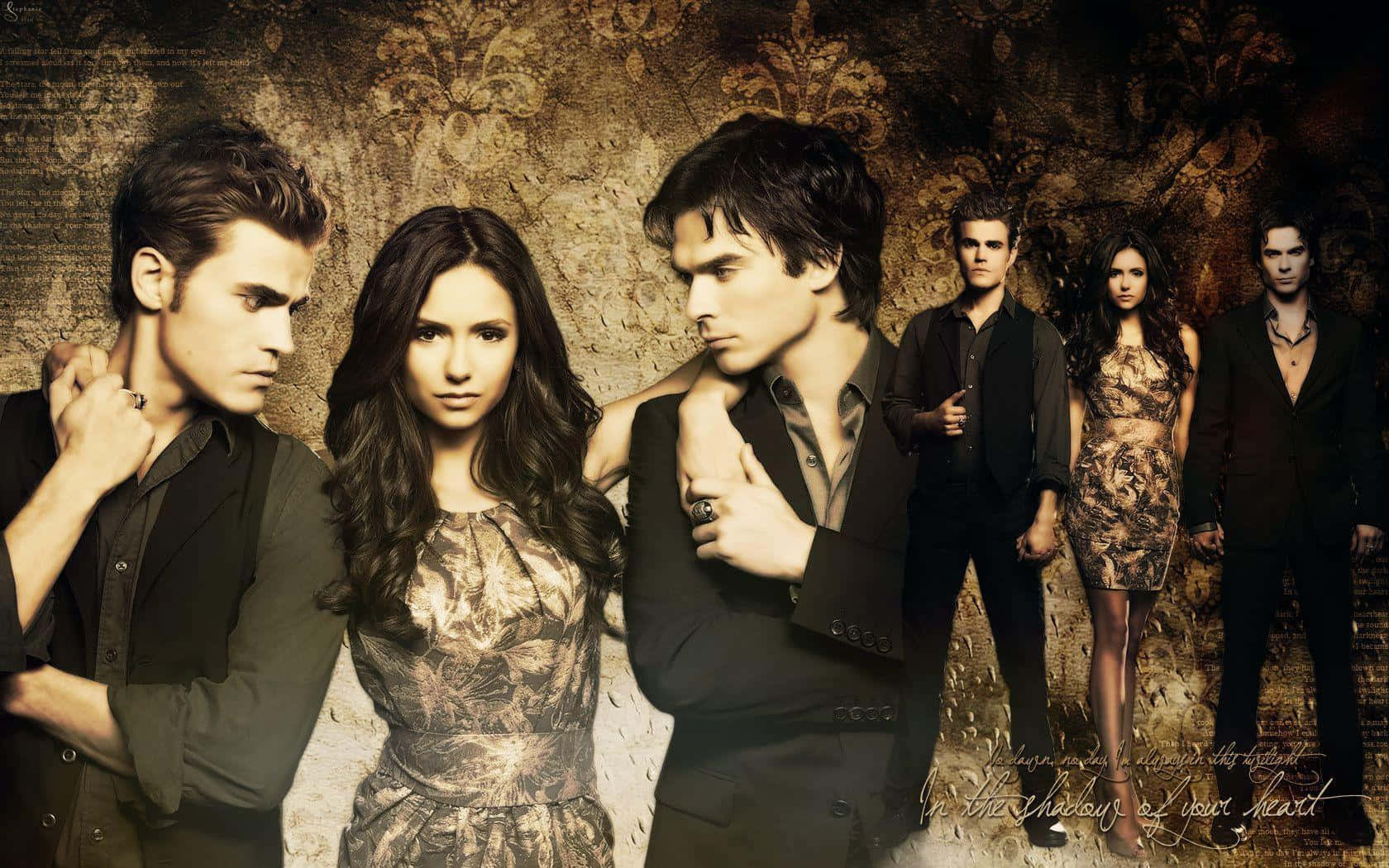 Get Lost In The World Of 'vampire Diaries' Desktop Wallpaper Background