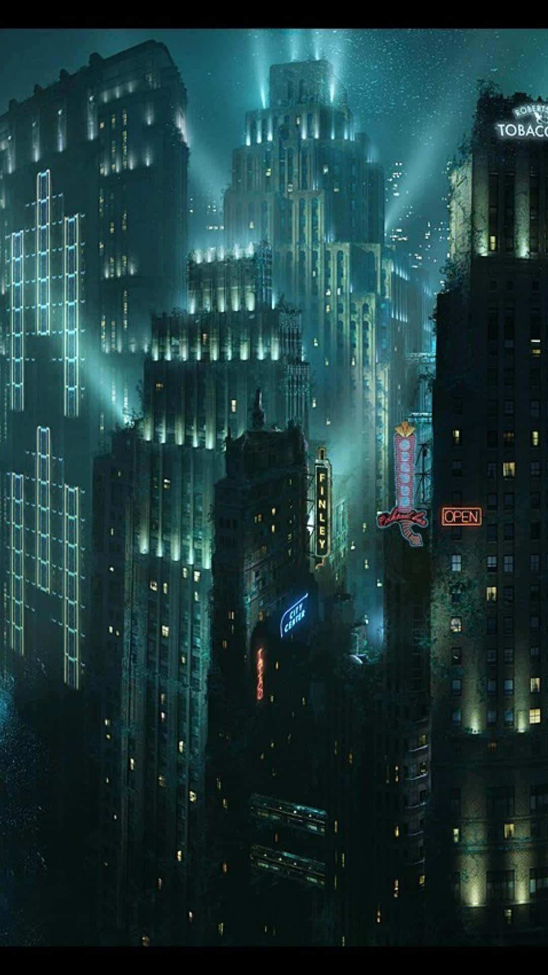 Get Lost In This Immersive 4k Bioshock Iphone Wallpaper Background