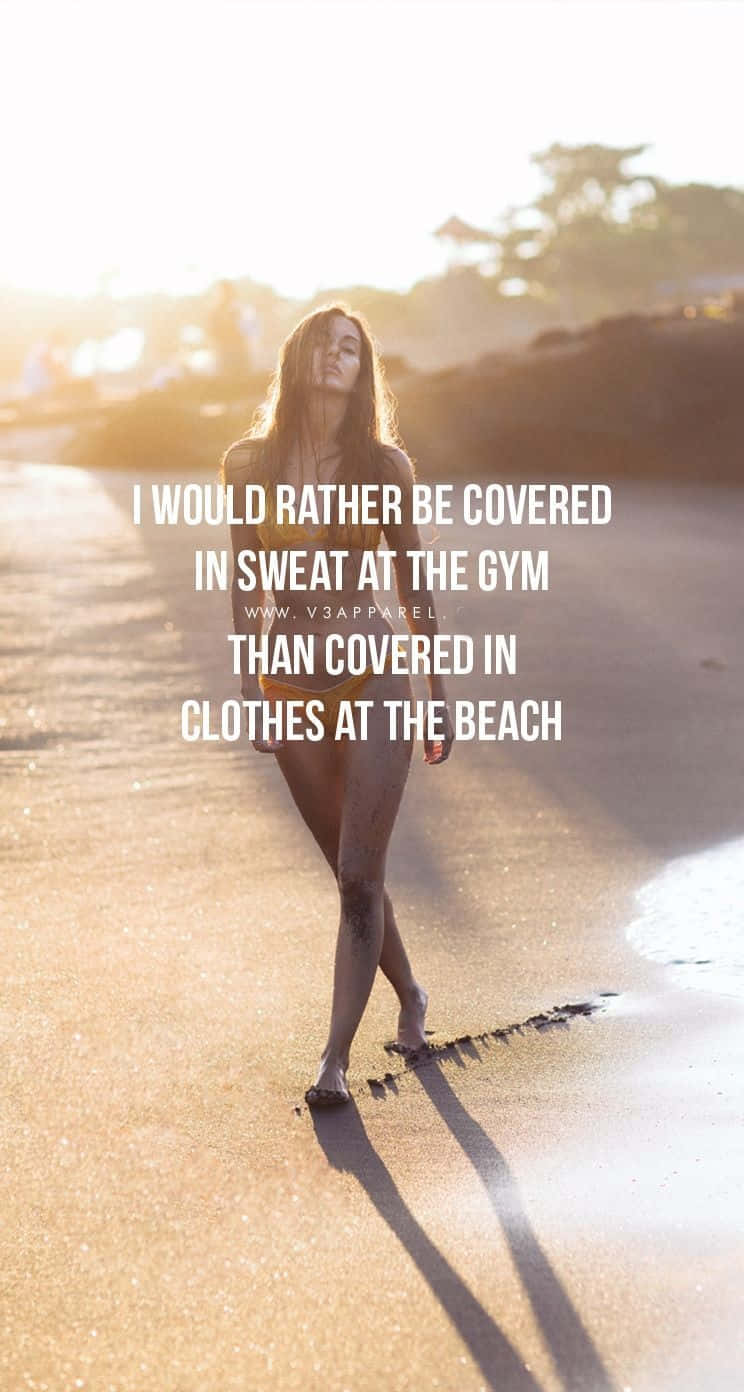 Get Motivated For A Fun And Cute Workout With Friends Background
