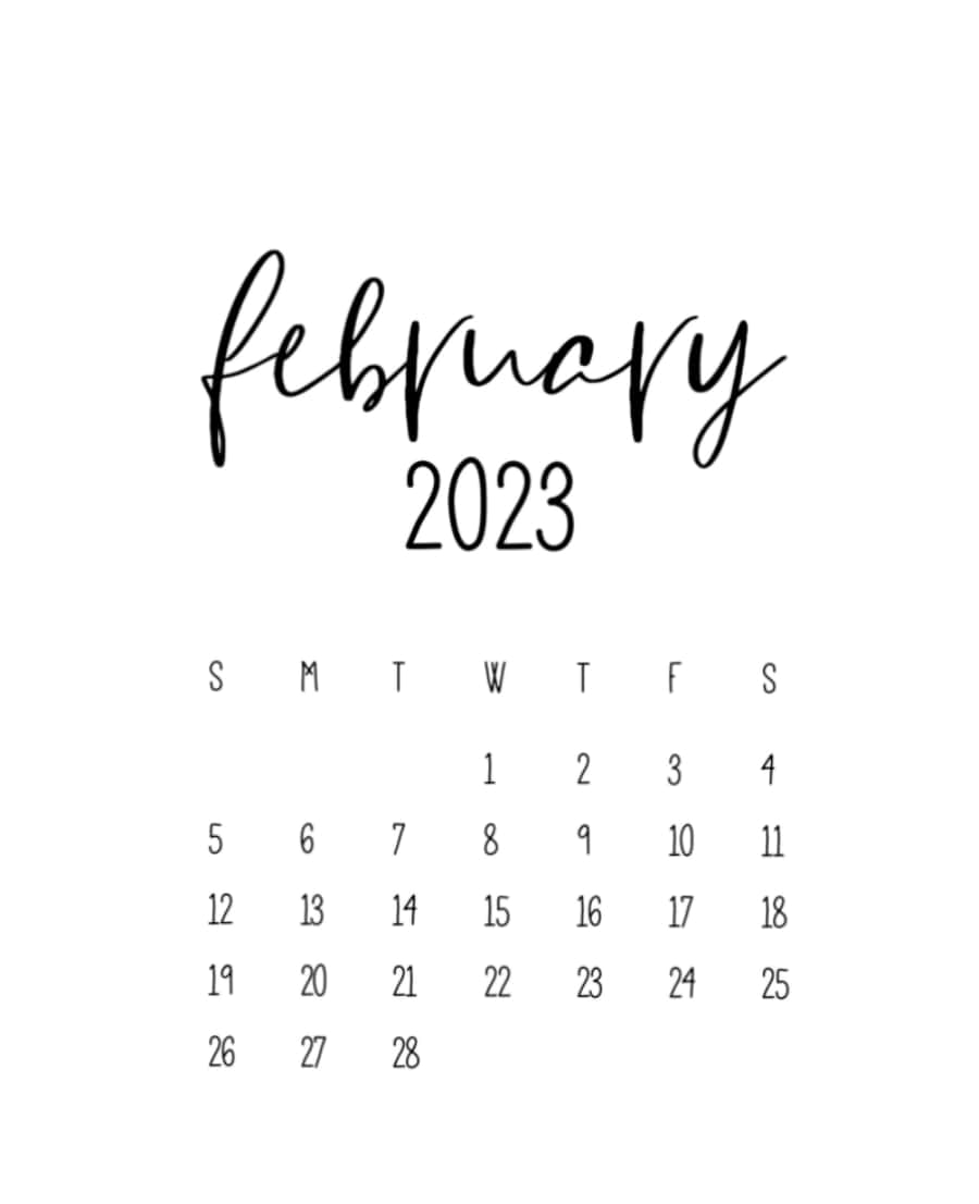 Get Organized This February Background