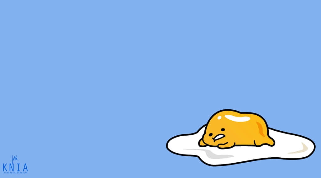 Get Organized With Gudetama Computer Background
