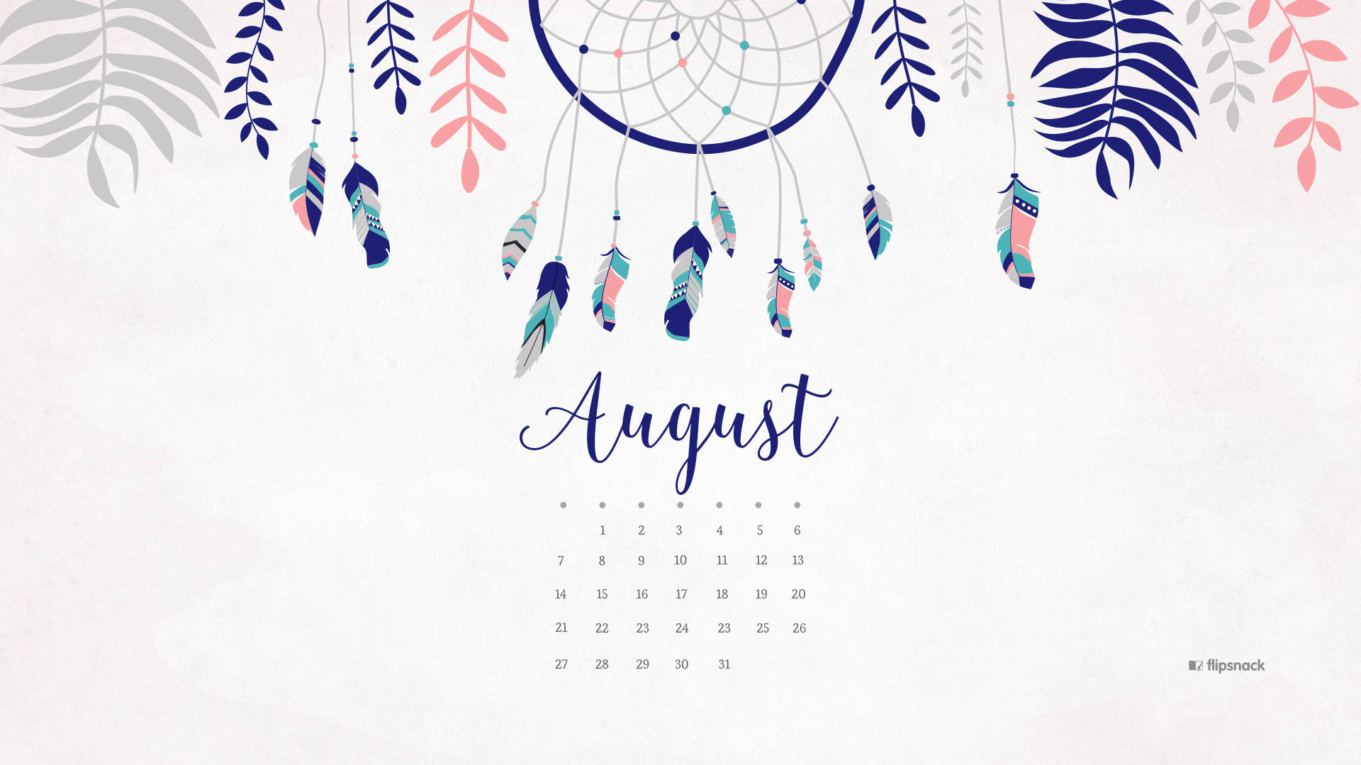 Get Organized With This August 2021 Calendar