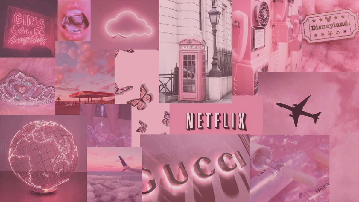 Get Productive With Girly Laptop And Its Sleek Design Background