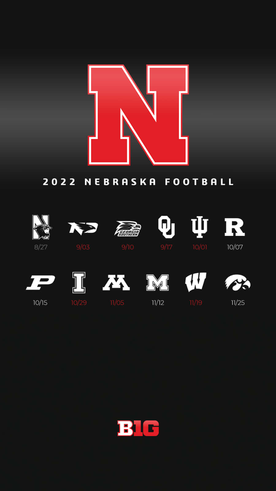 Get Pumped For The Nebraska Huskers! Background