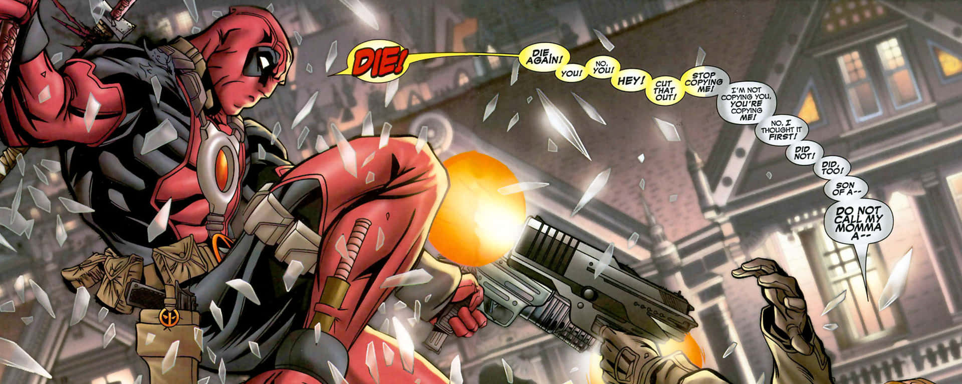 Get Ready For A Double Dose Of Excitement With Marvel Dual Screen Background