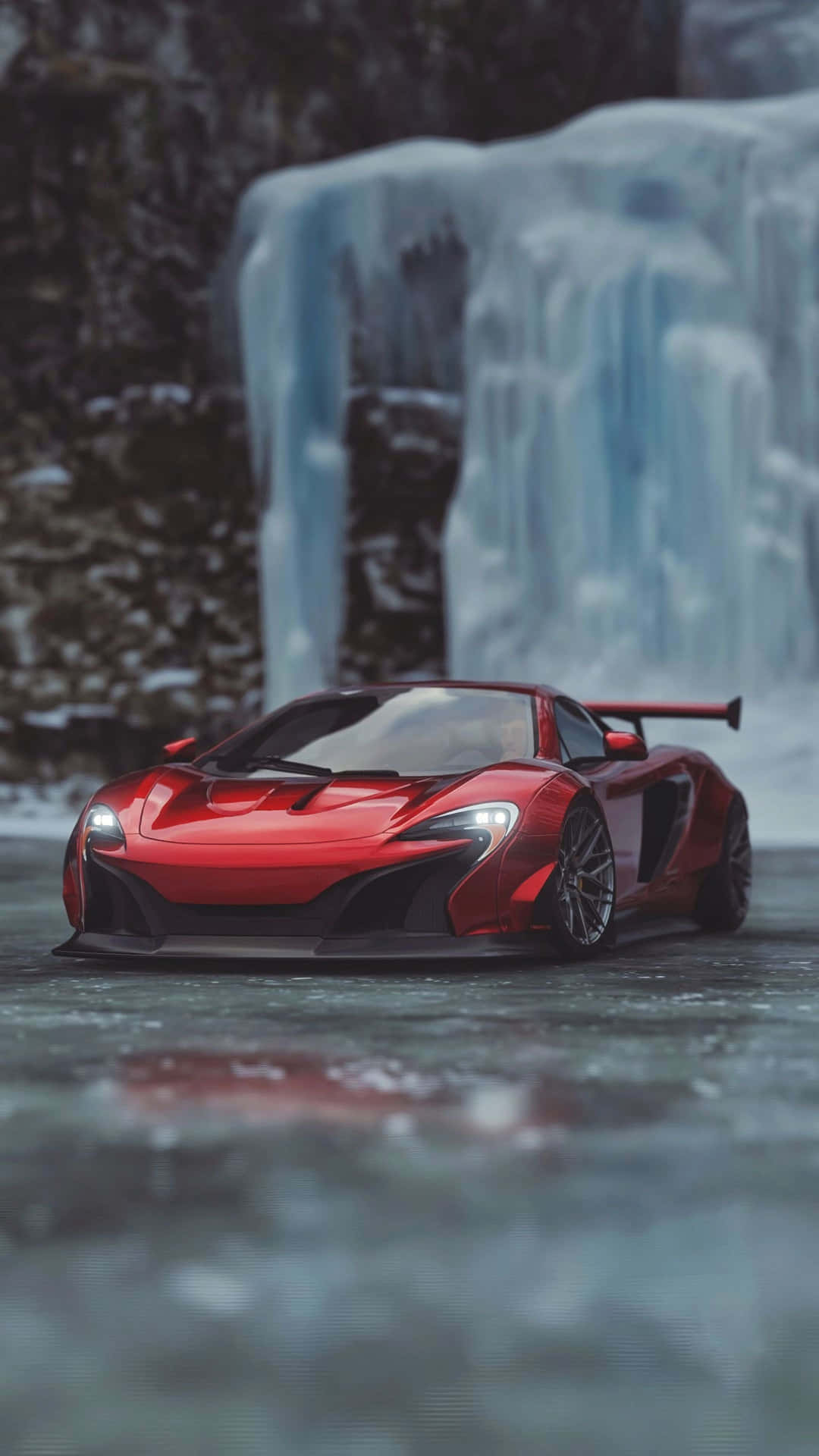 Get Ready For A Fun Ride In Cool Mclaren Background