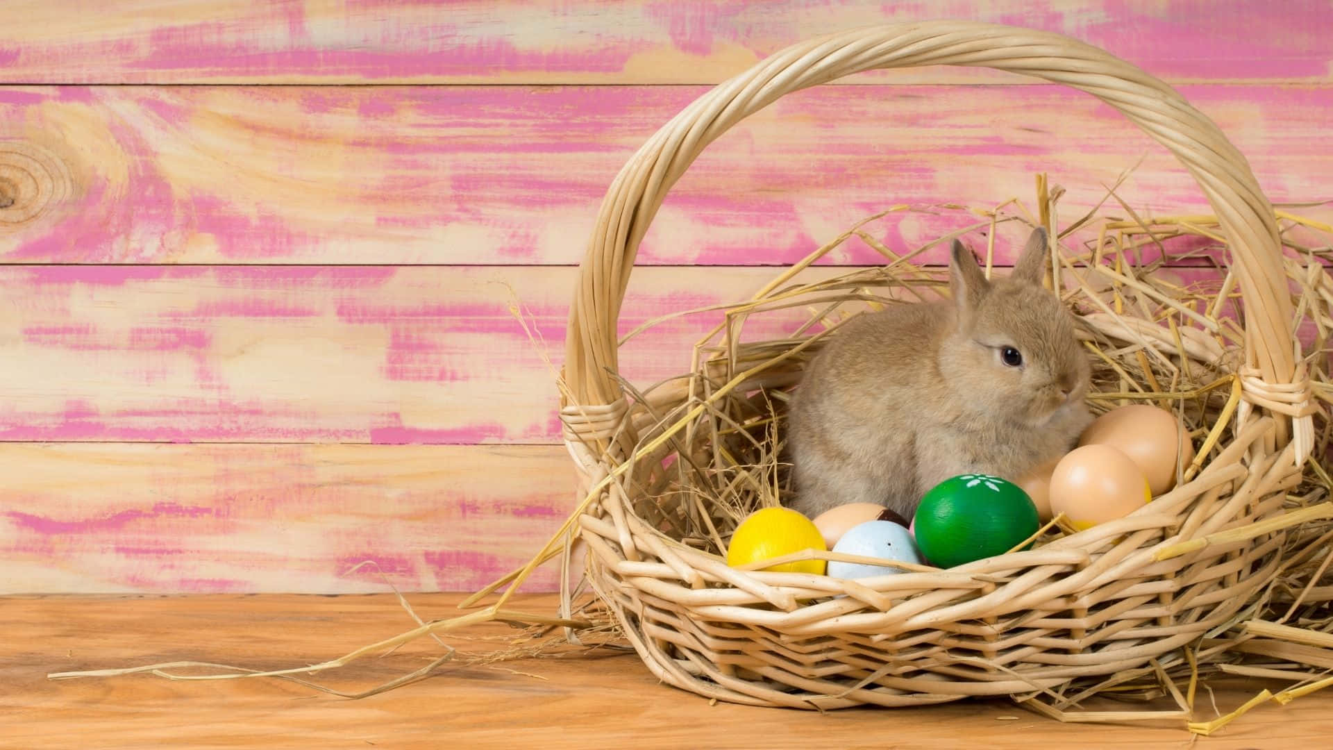 Get Ready For A Hoppin' Good Time With The Easter Bunny! Background
