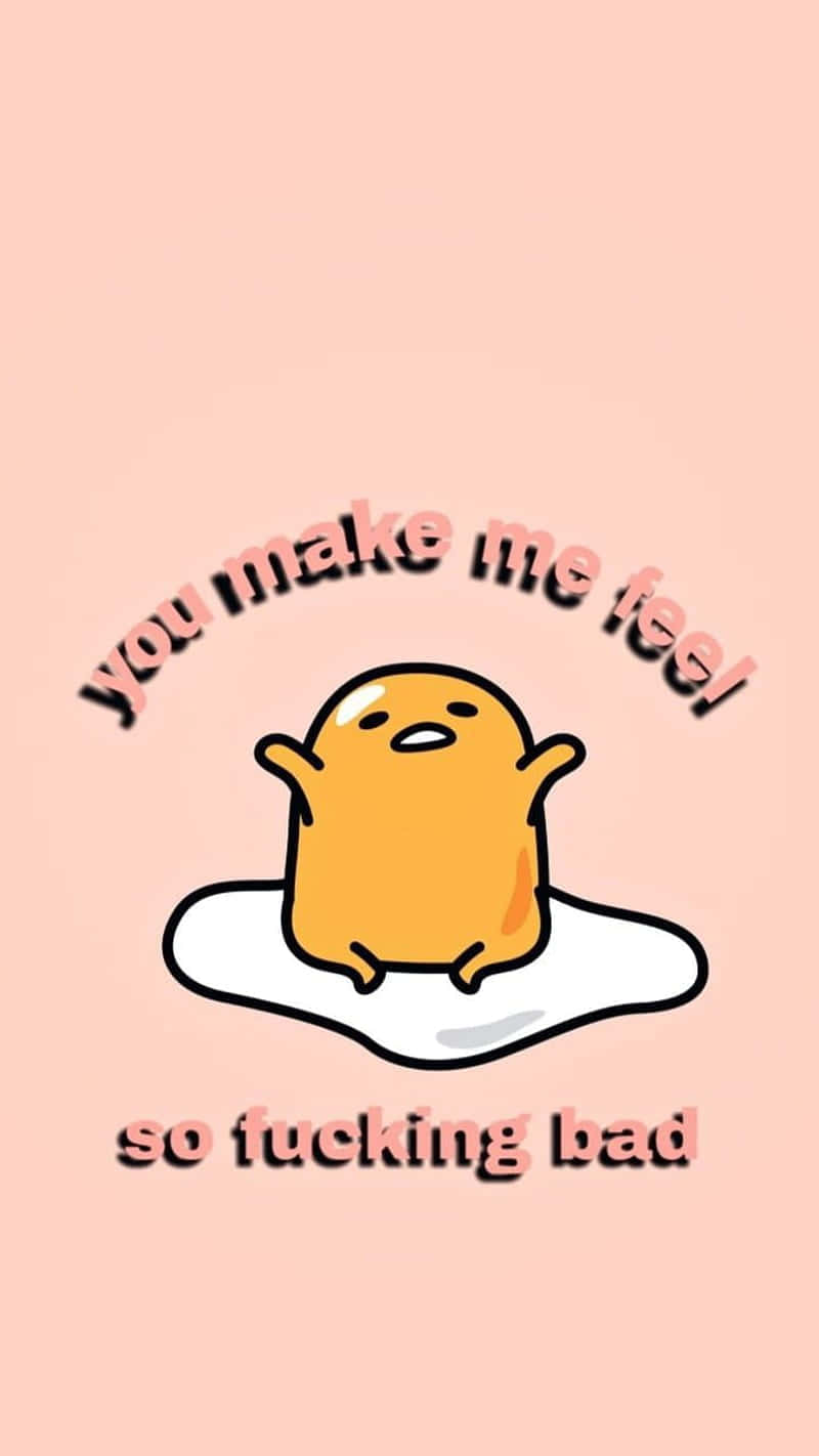 Get Ready For A Lazy Day With Gudetama Phone Background