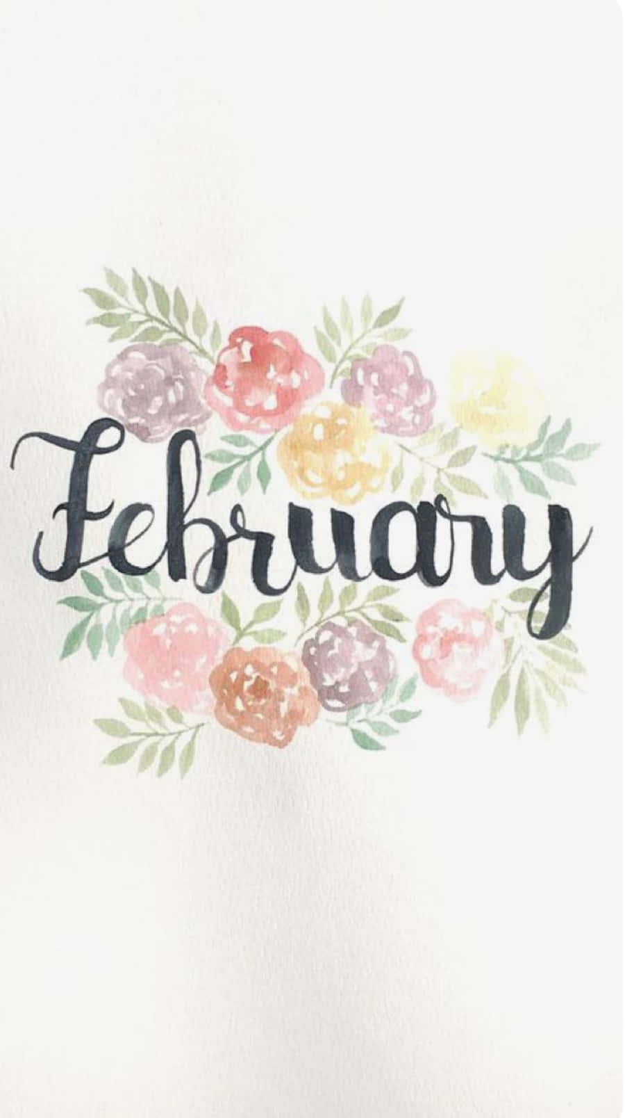 Get Ready For A Love-filled February With This Happy Hearts Day Iphone Wallpaper Background