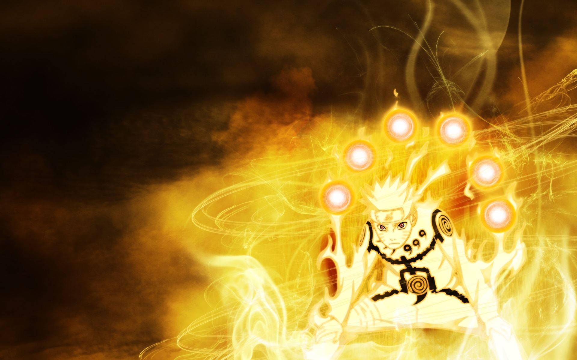 Get Ready For A New Adventure With Yellow Naruto! Background