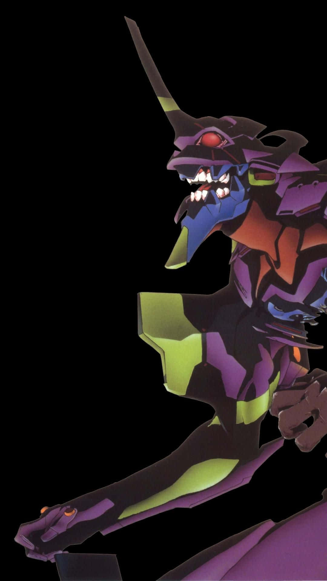 Get Ready For A New Phone Experience With Neon Genesis Artwork Background