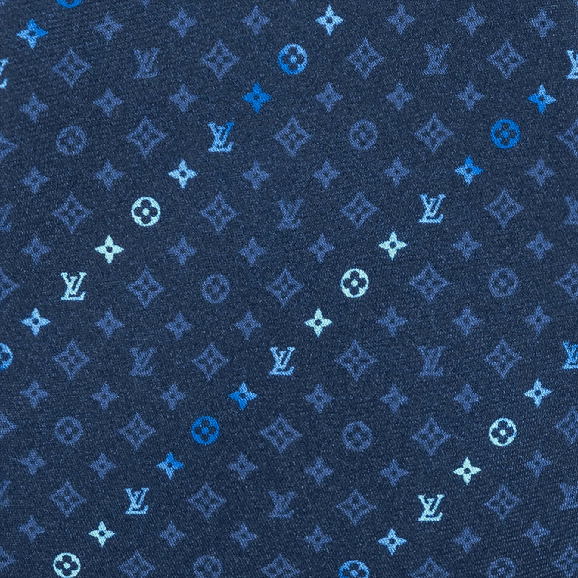 Get Ready For A Night On The Town In Classic Style With Louis Vuitton Blue Background