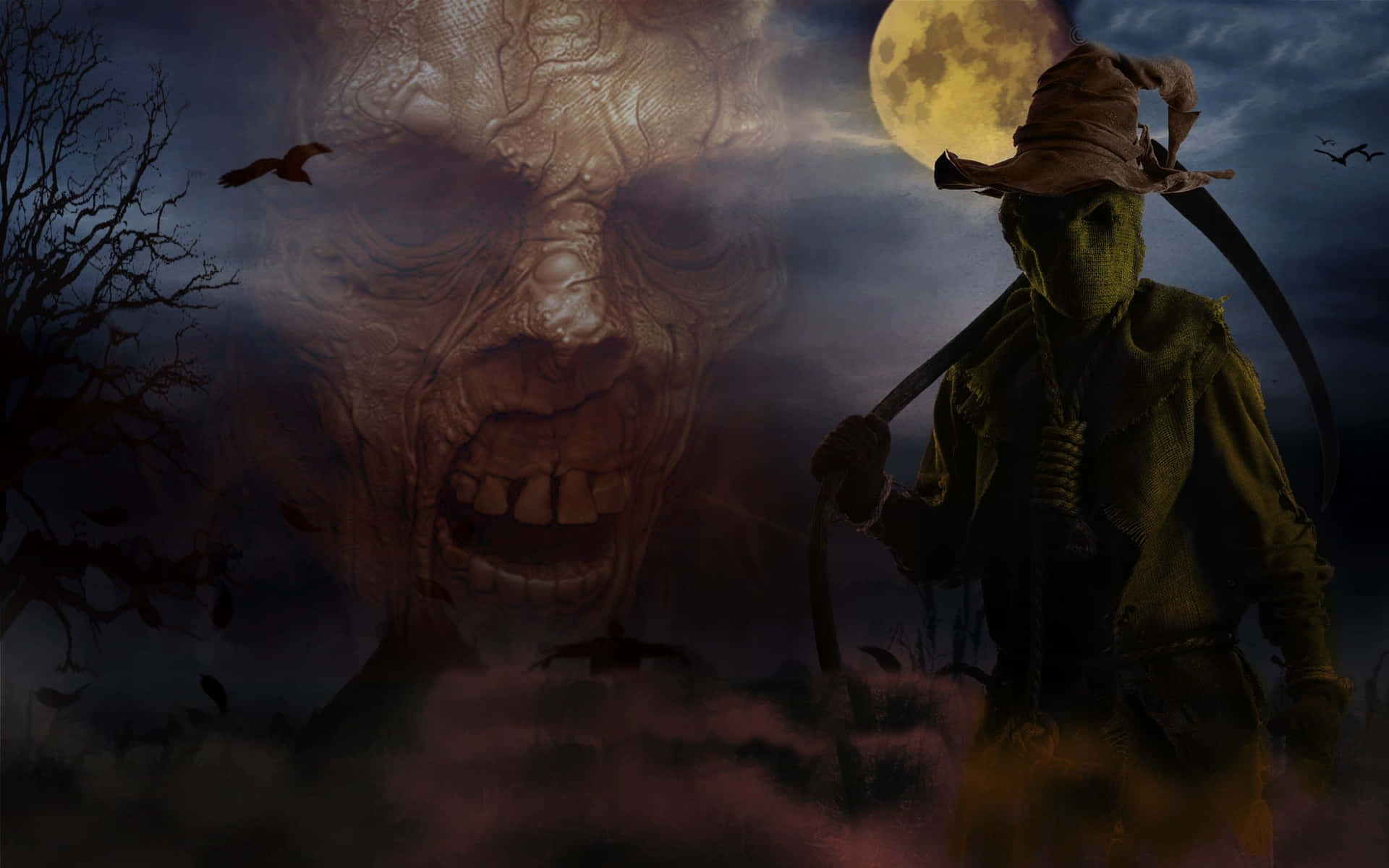 Get Ready For A Spooky Night Of Thrills And Chills With Animated Halloween! Background