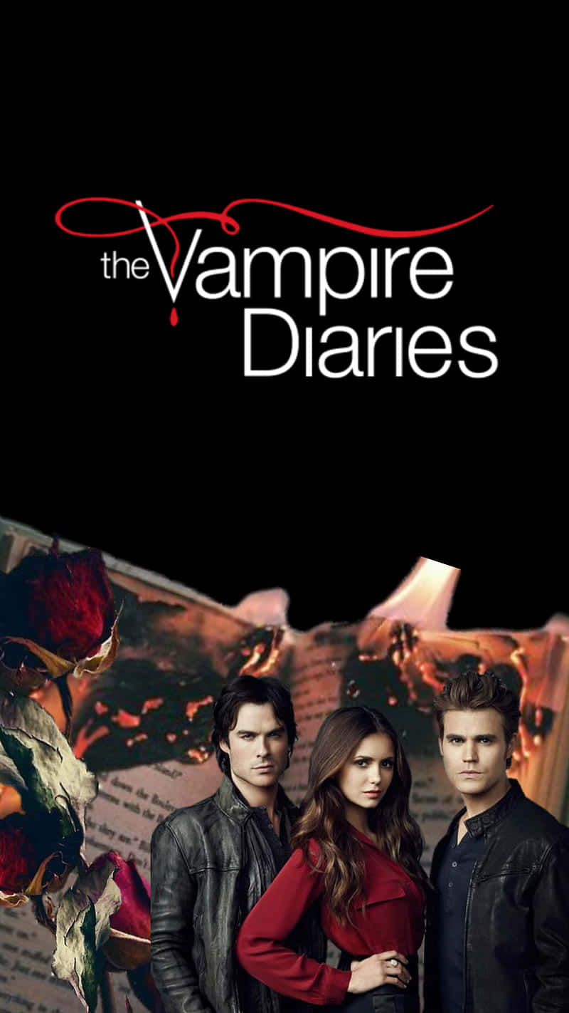 Get Ready For A Supernatural Experience With The Vampire Diaries Iphone Background