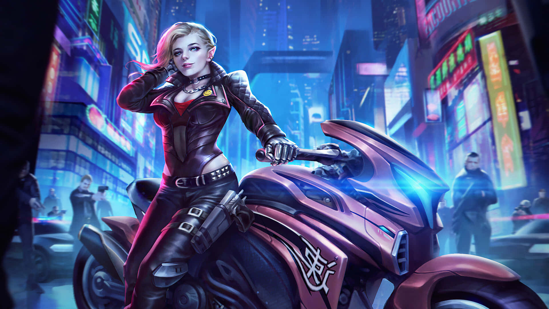 Get Ready For A Thrilling Ride In The World Of Shadowrun. Background
