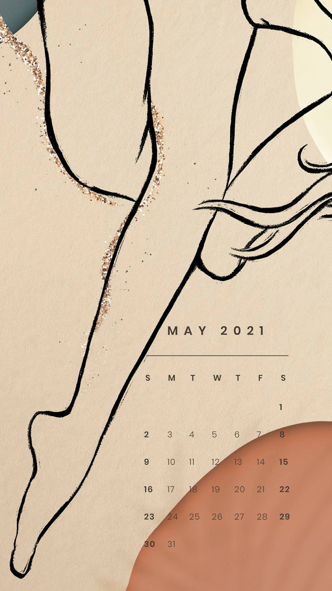 Get Ready For A Time Of Adventure And Fun With This May 2021 Calendar! Background