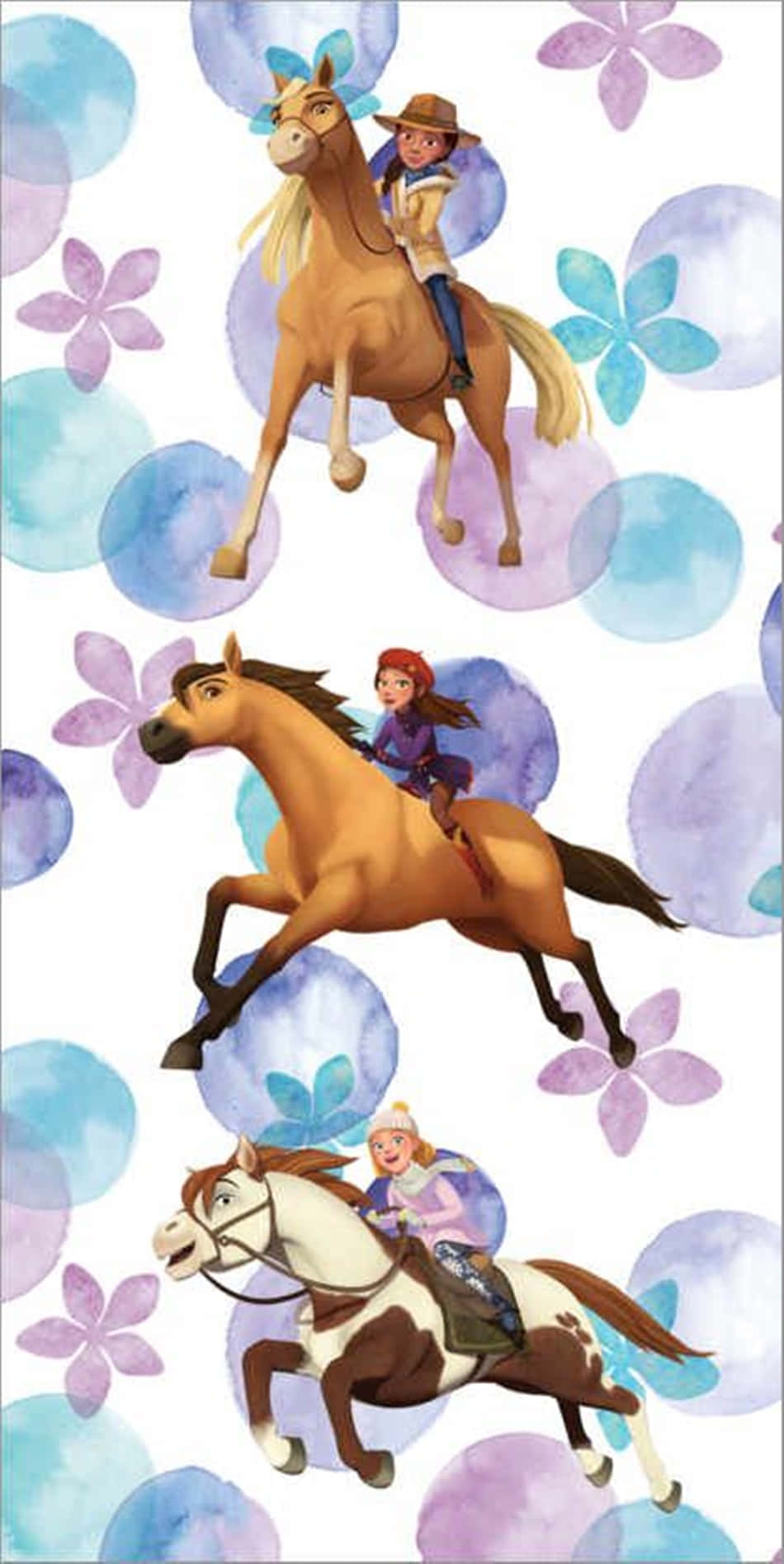 Get Ready For A Wild Ride With Spirit Riding Free Background