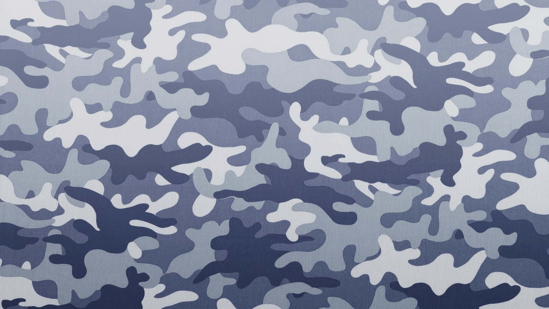 Get Ready For Adventure In Blue Camo Background