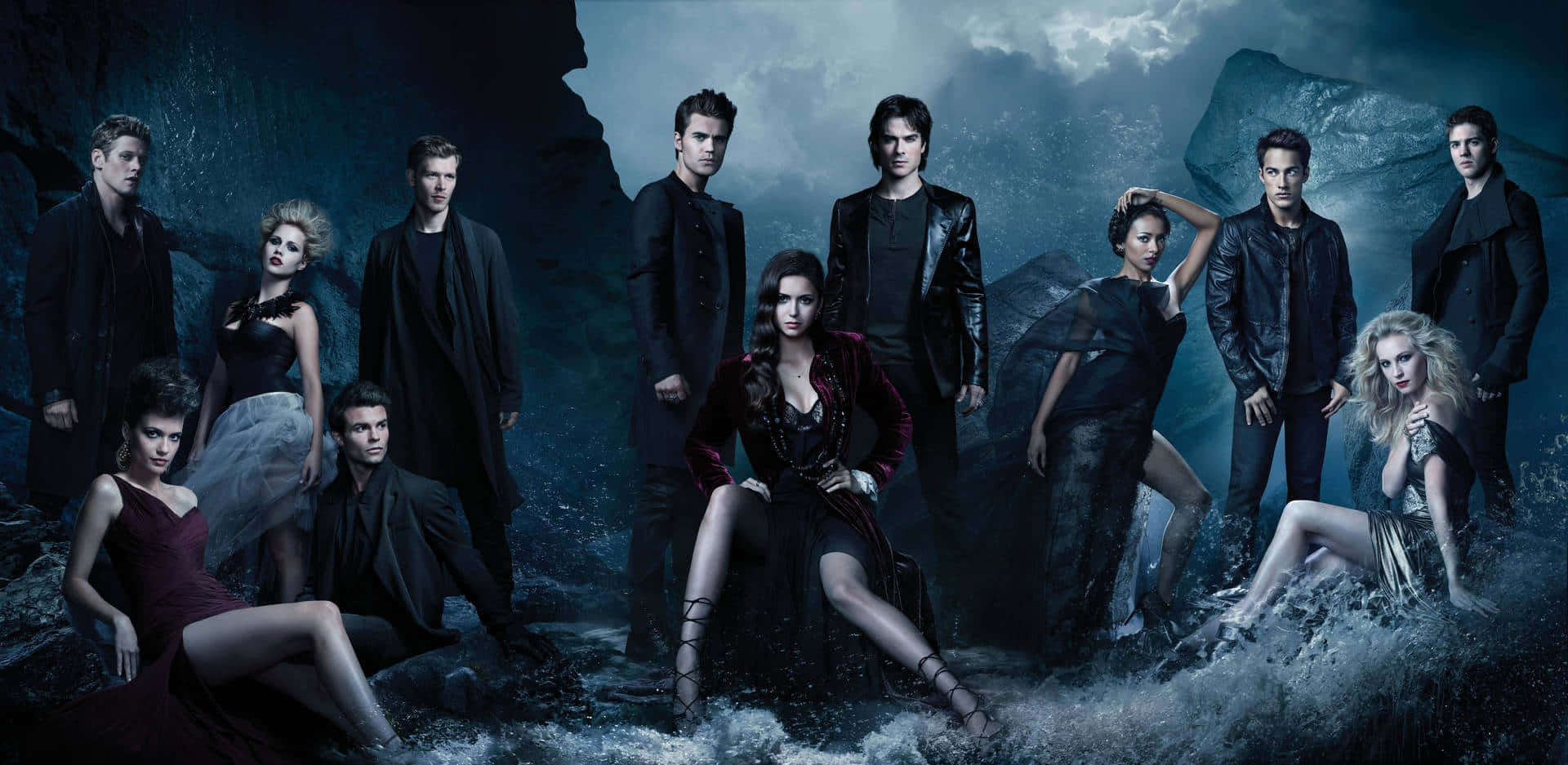 Get Ready For Adventure With The Vampire Diaries Iphone Background