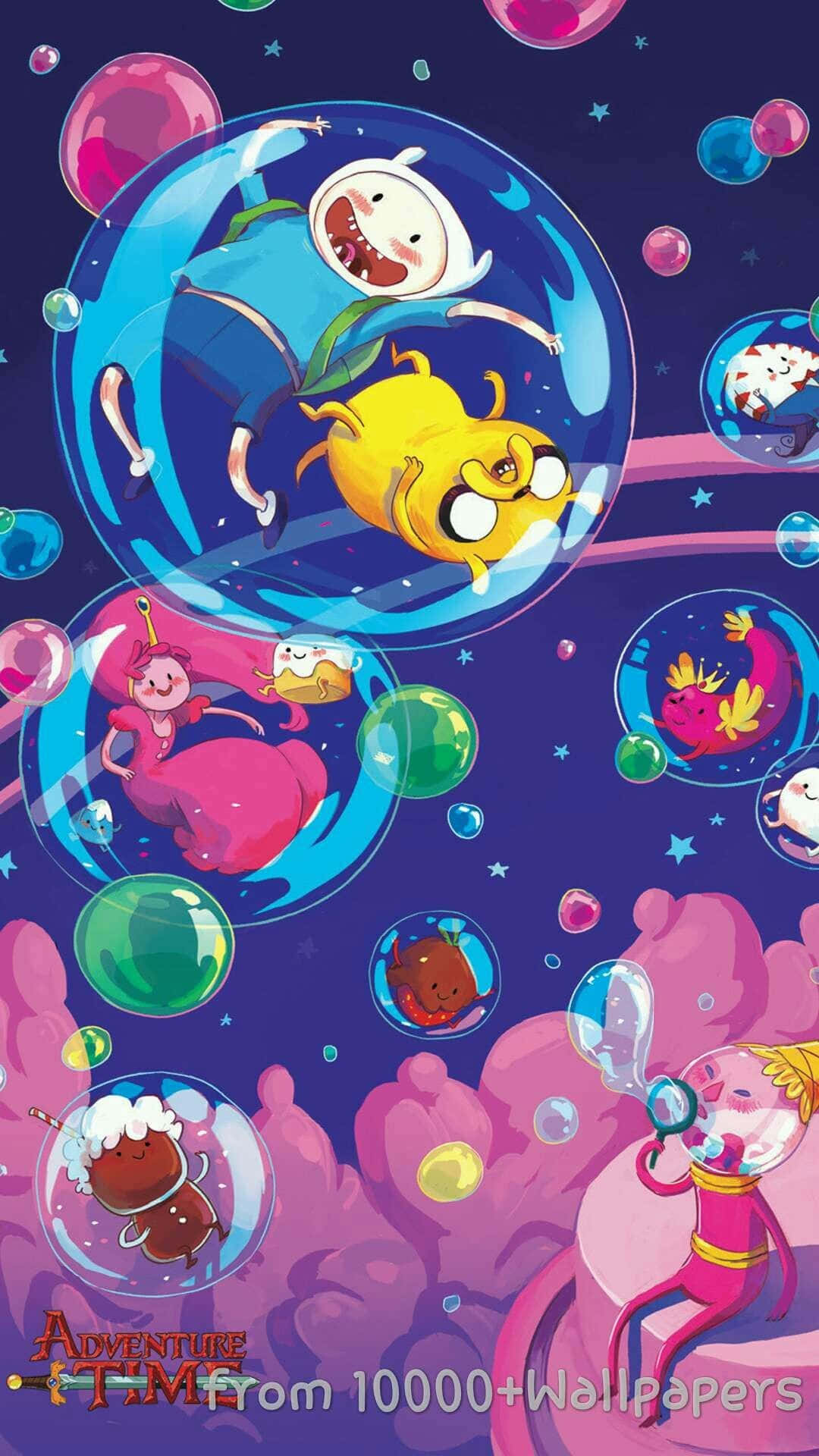 Get Ready For An 'adventure Time' Experience With This Iphone Wallpaper Background