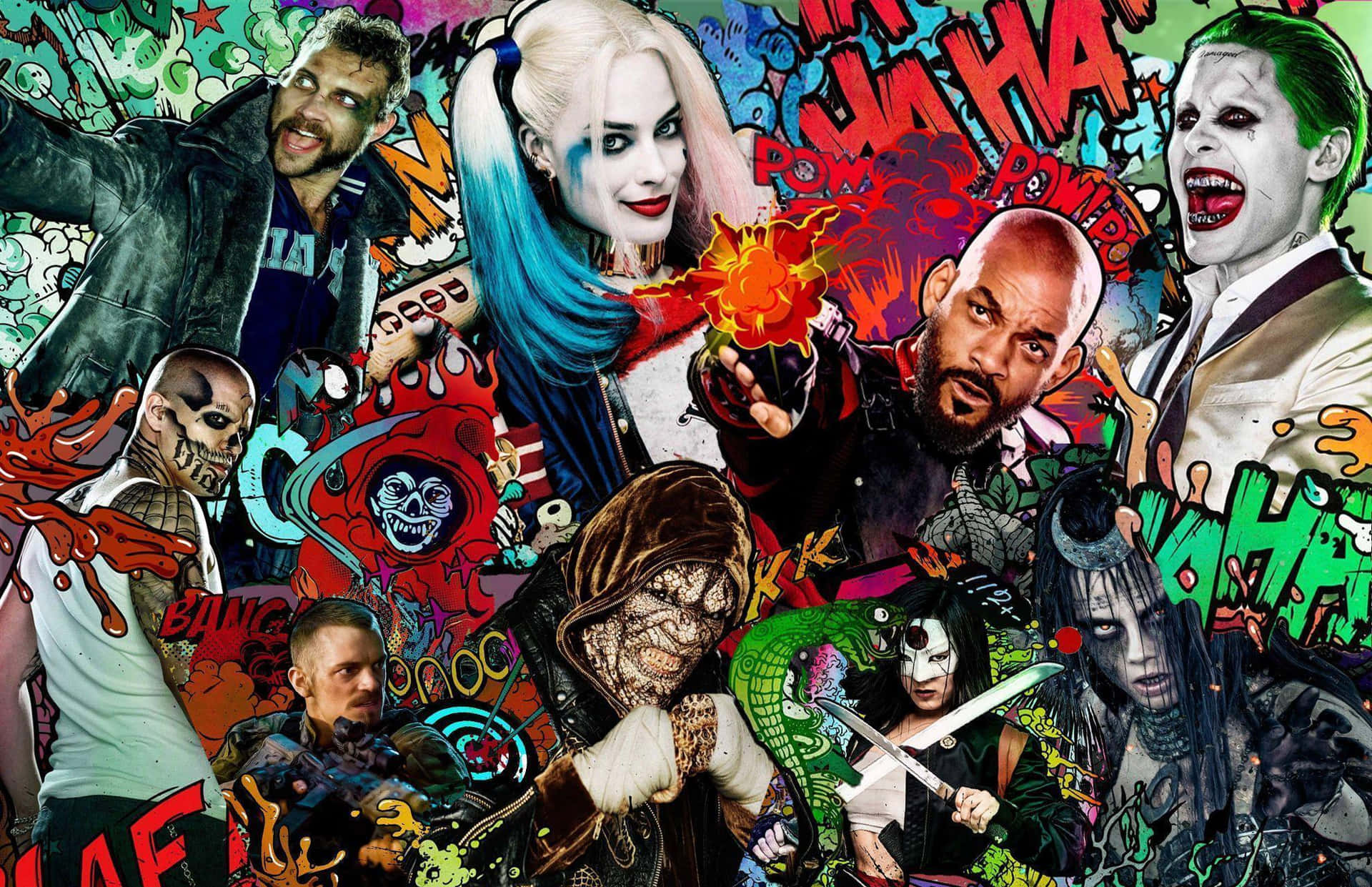 Get Ready For An All-new Team Of Antiheroes With The Suicide Squad! Background