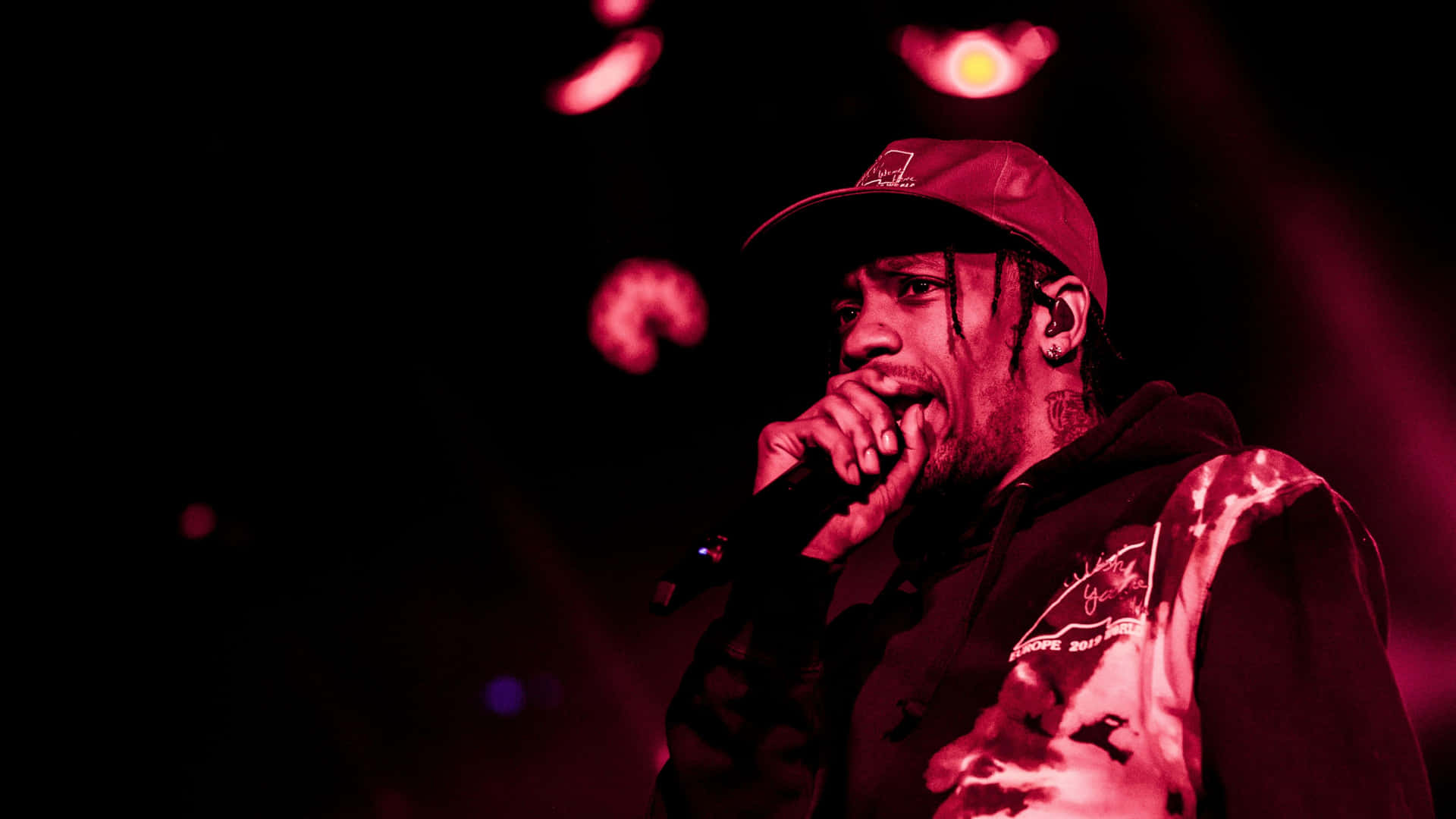 Get Ready For An Electrifying Performance By Travis Scott At His Upcoming Concert! Background