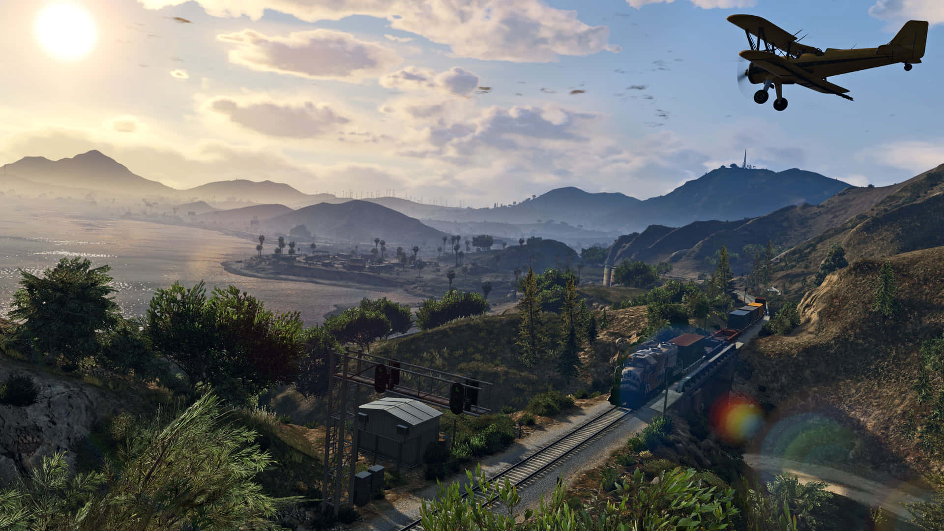 Get Ready For An Epic Adventure In Grand Theft Auto V 4k Background