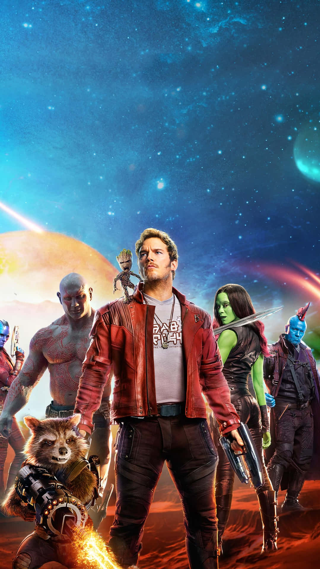 Get Ready For An Epic Adventure With Guardians Of The Galaxy 2 Background