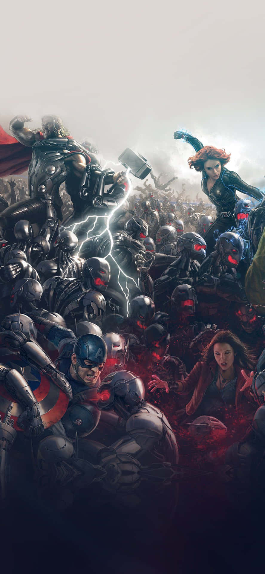 Get Ready For An Epic Experience With The Marvel-themed Iphone 11 Background