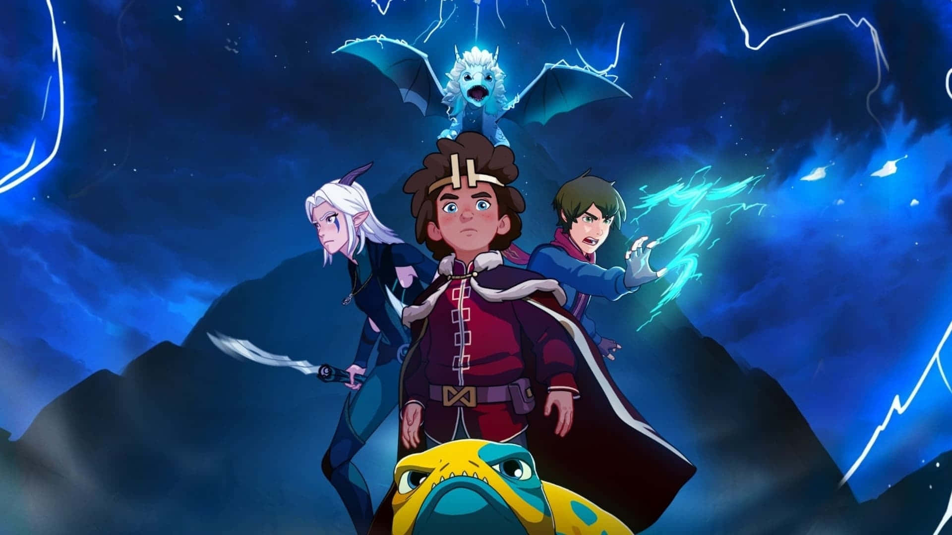 Get Ready For An Exciting Adventure With The Dragon Prince Background