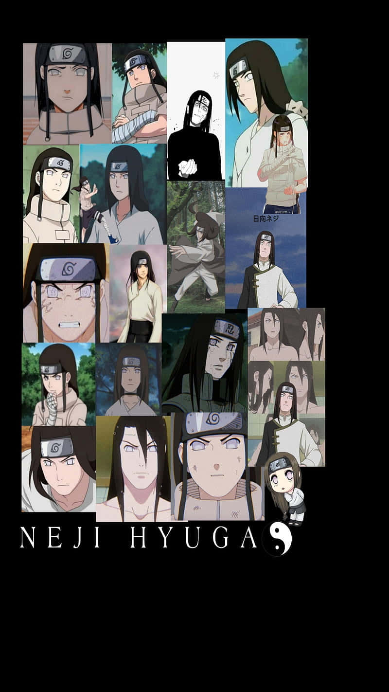 Get Ready For Battle With Neji Hyuga Background