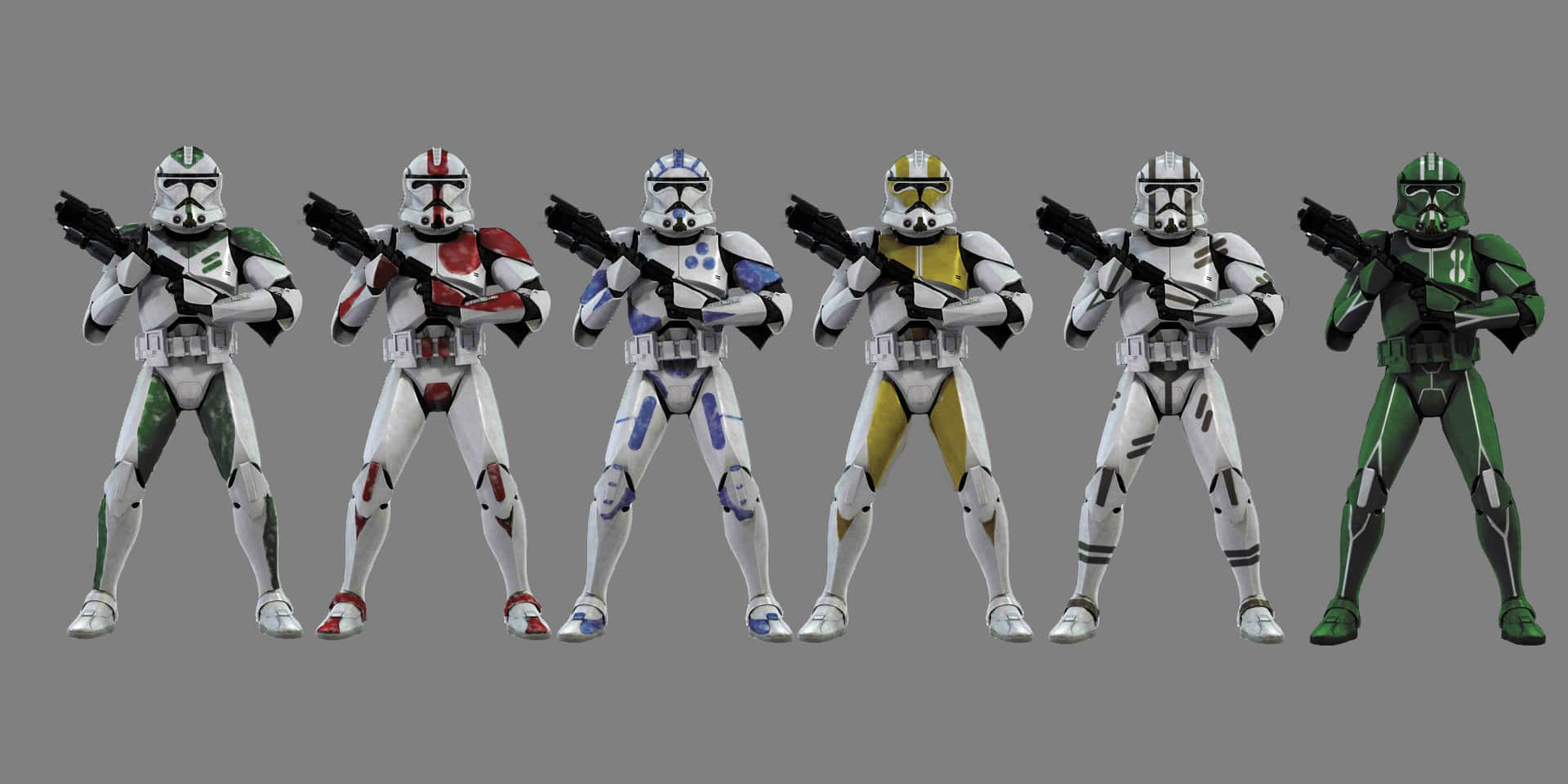 Get Ready For Battle With These Clone Troopers From The Star Wars Universe! Background
