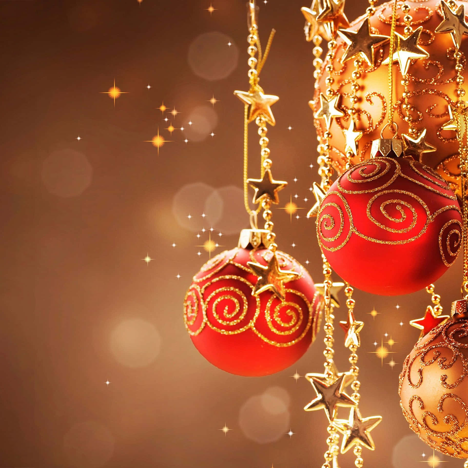 Get Ready For Christmas With A Simple Christmas Ipad Background