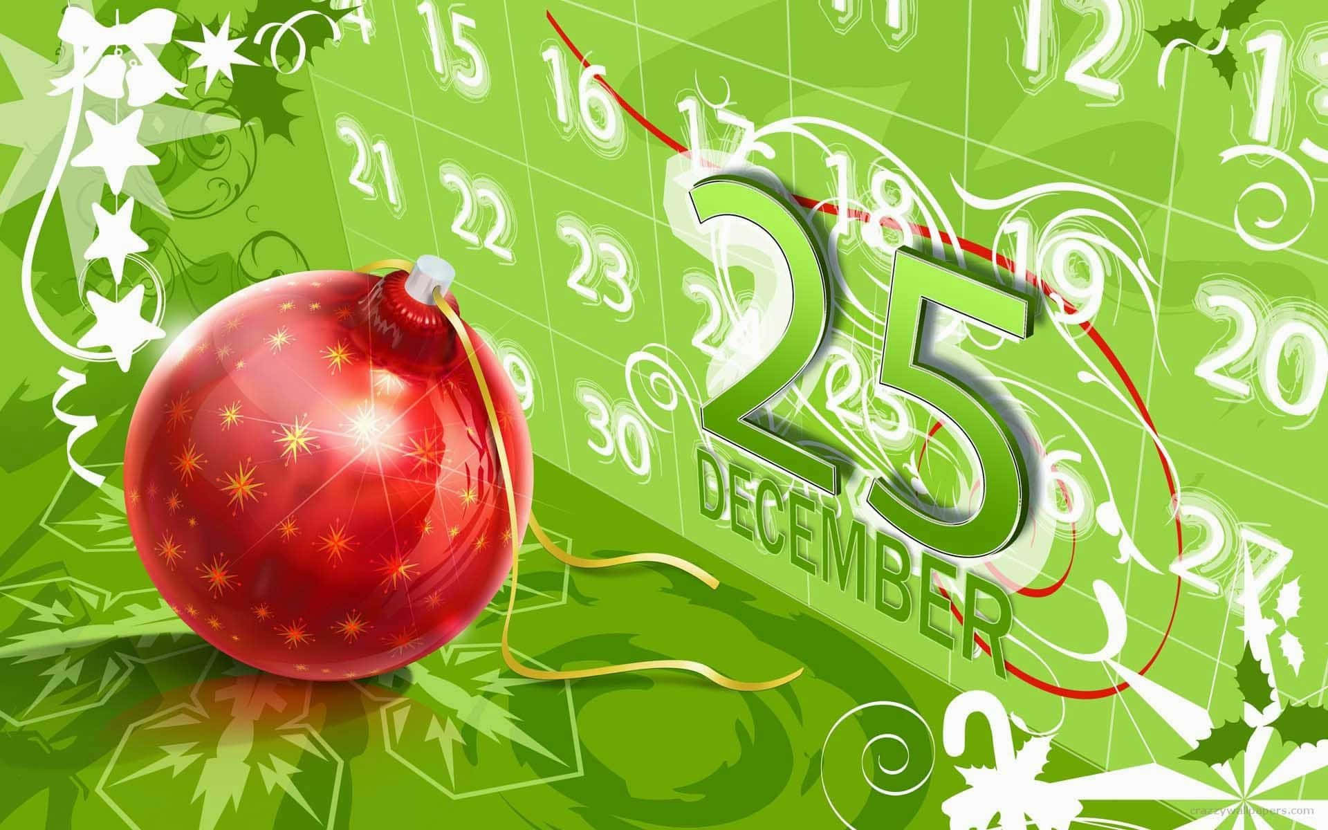 Get Ready For Christmas With The Count Down! Background