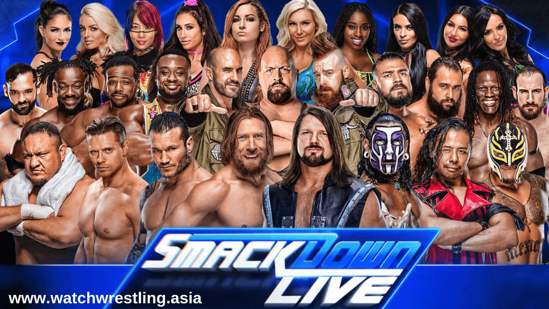 Get Ready For Exciting Action In Wwe Smackdown! Background