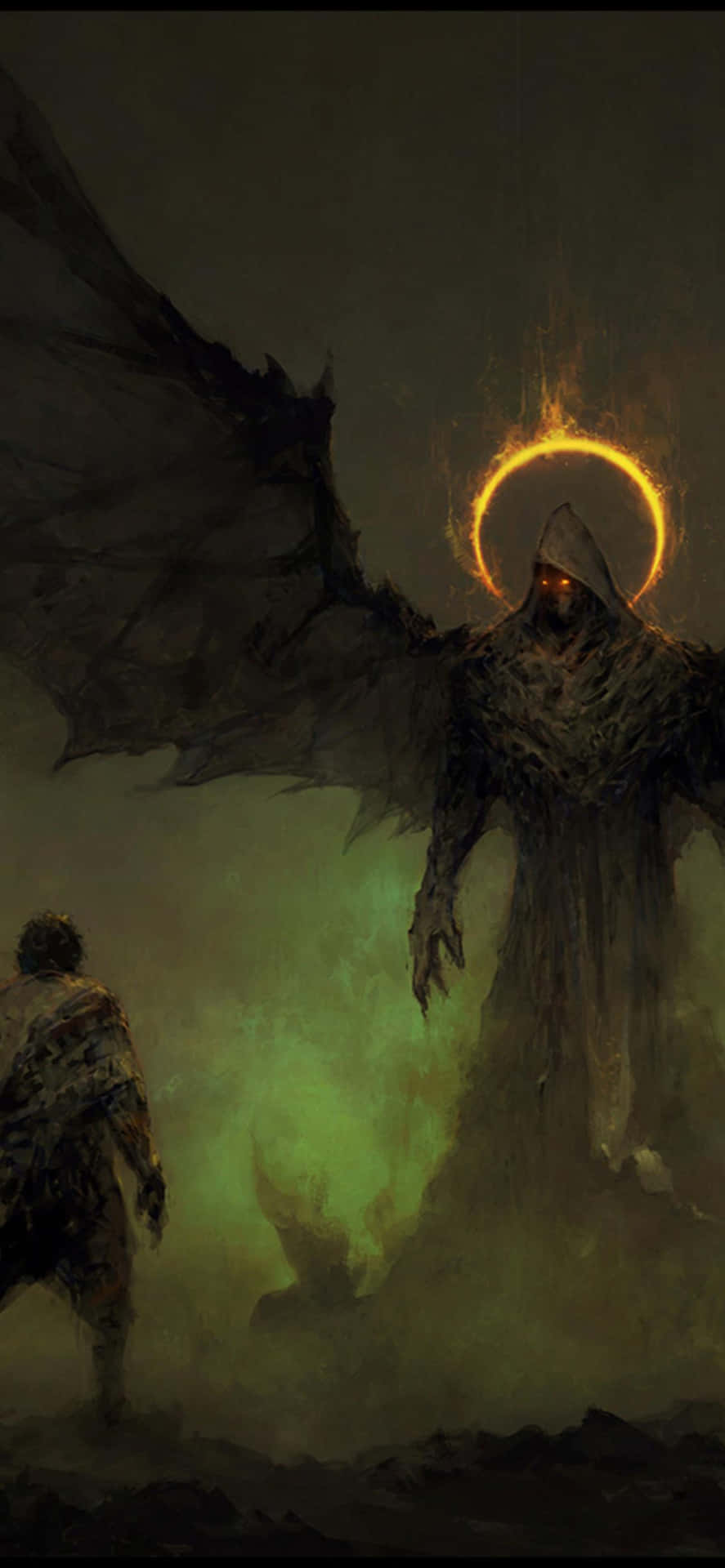 Get Ready For Extreme Performance And Power With Demon's Iphone Background