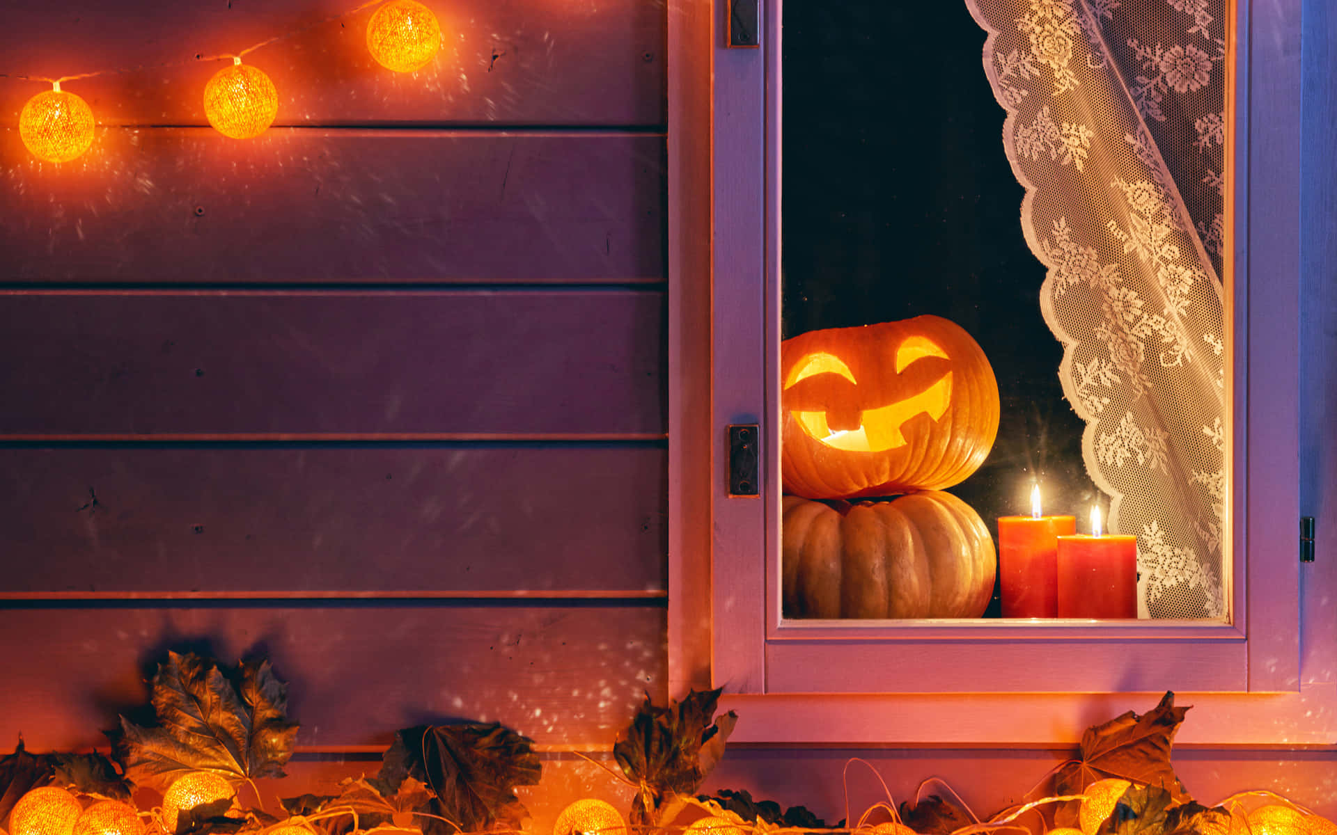 Get Ready For Halloween With A Spooky Customized Macbook Background