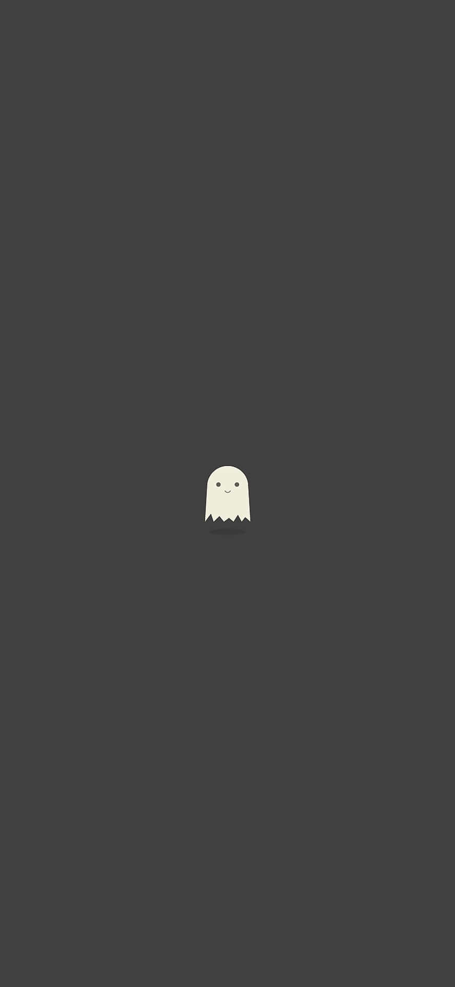 Get Ready For Halloween With This Fun And Cute Ghost! Background