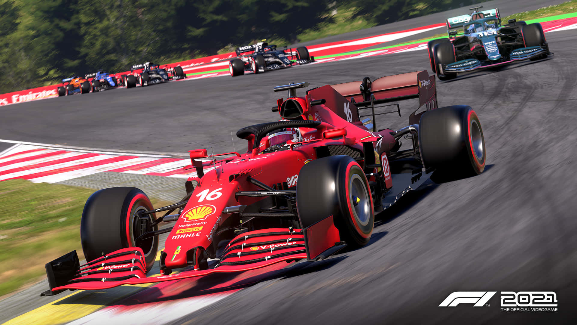 Get Ready For Intense Racing Action With F1 Game Background