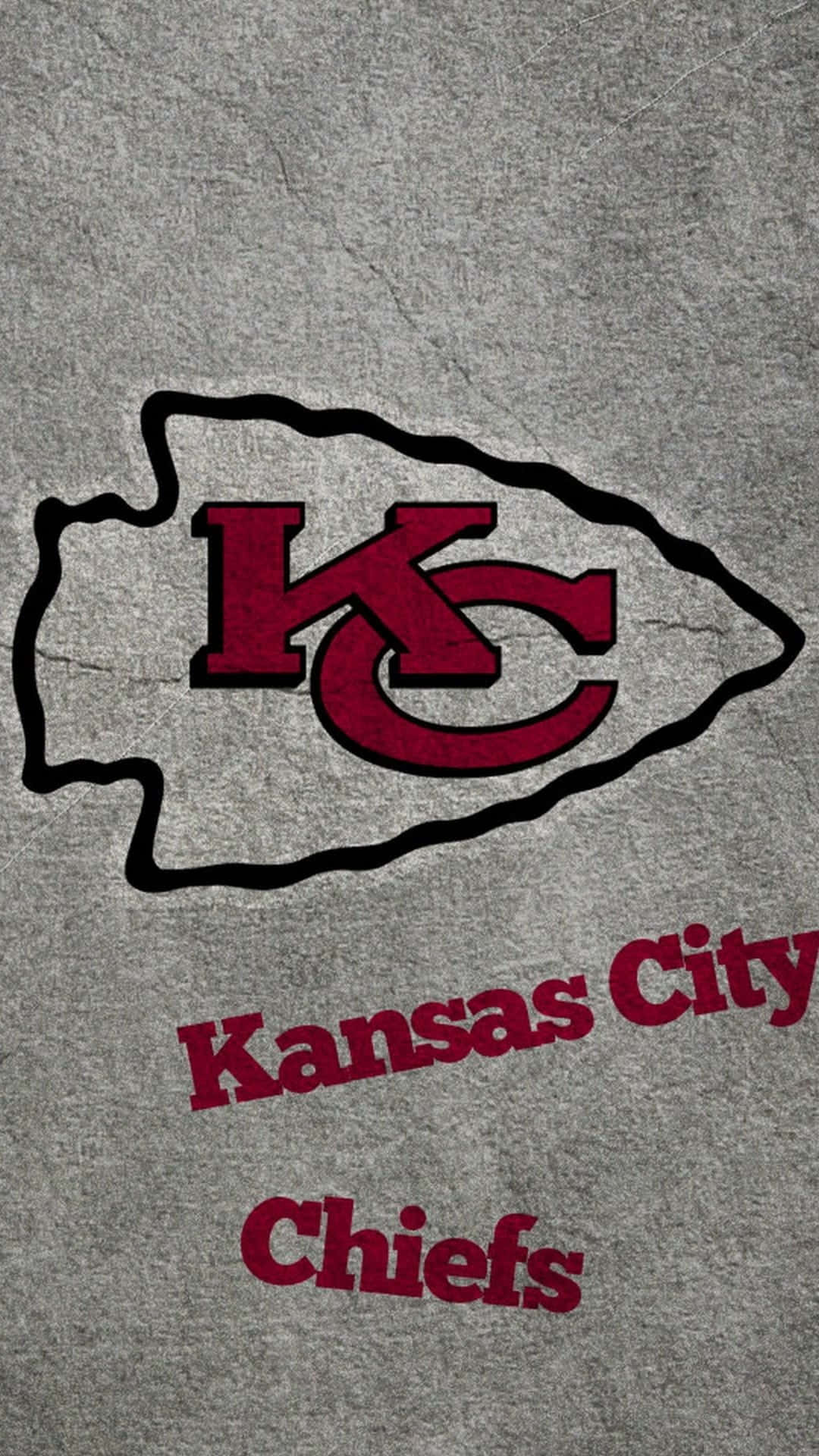 Get Ready For Kansas City Chiefs Football With This Stylish Iphone Background