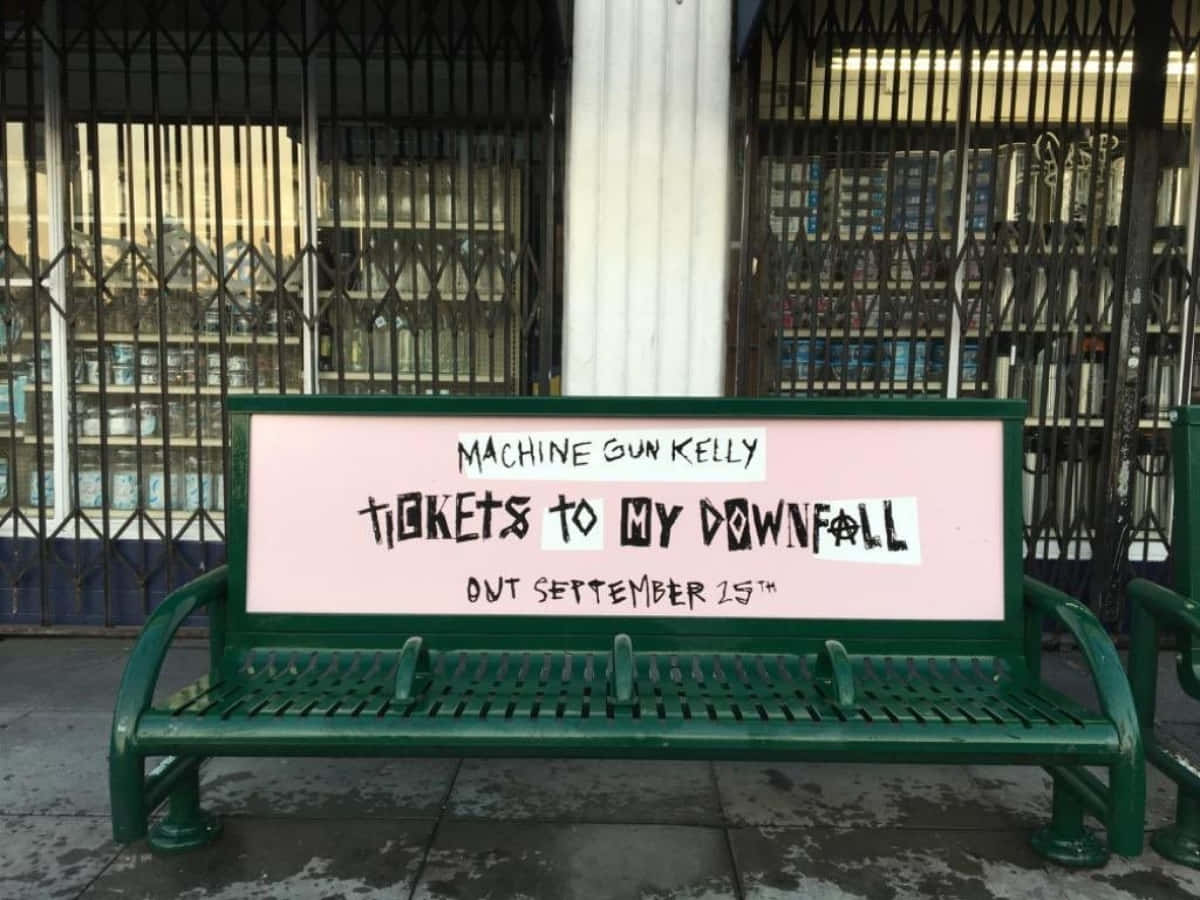 Get Ready For Machine Gun Kelly's New Album - Tickets To My Downfall Background
