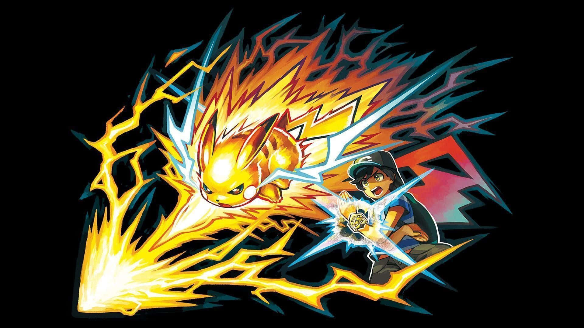 Get Ready For Next-level Battles In Pokemon Sun And Moon Background