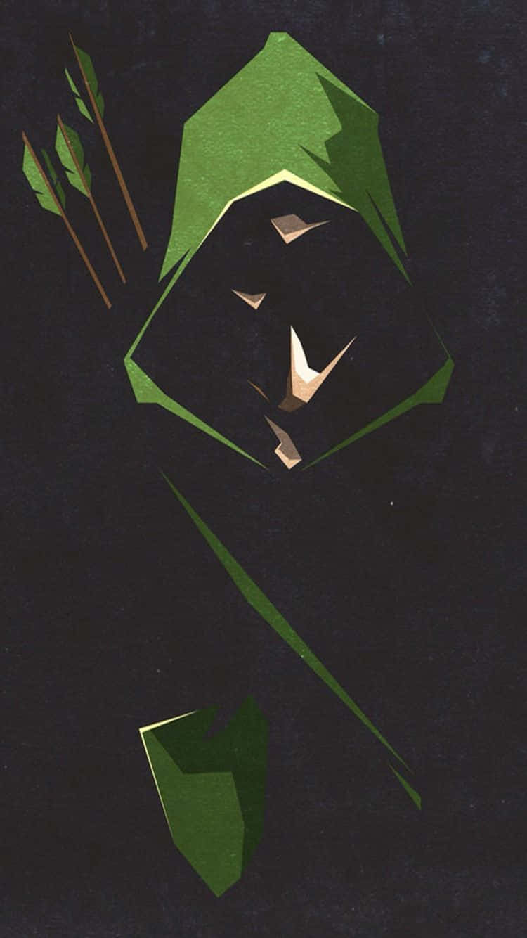 Get Ready For Tactical Missions With The New Green Arrow Iphone! Background