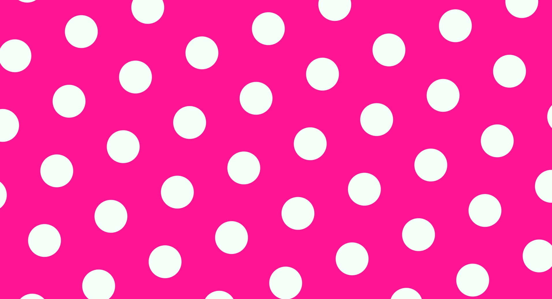 Get Ready For The Adventures Of Your Dreams With This Fun And Bubbly Pink And White Polka Dot Pattern! Background