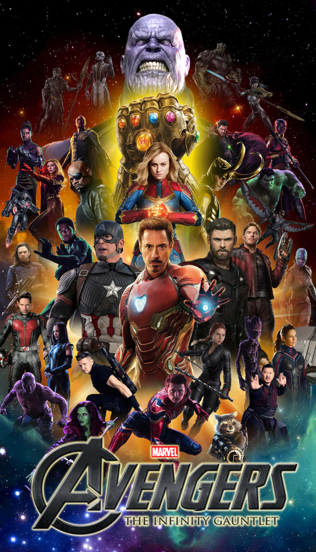 Get Ready For The Avengers With Modern Technology Background