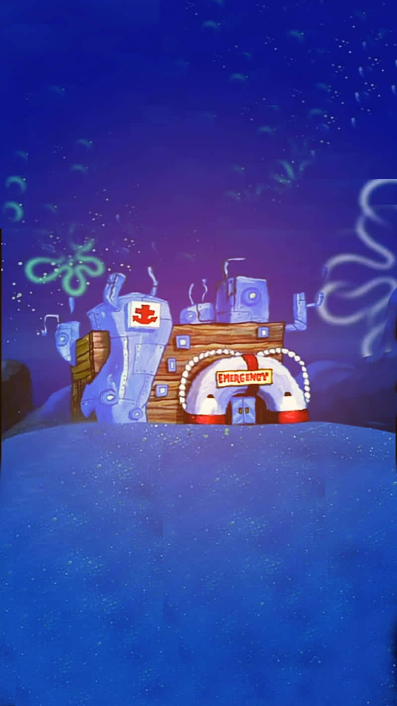 Get Ready For The Day With This Fun Spongebob Aesthetic Desktop Background